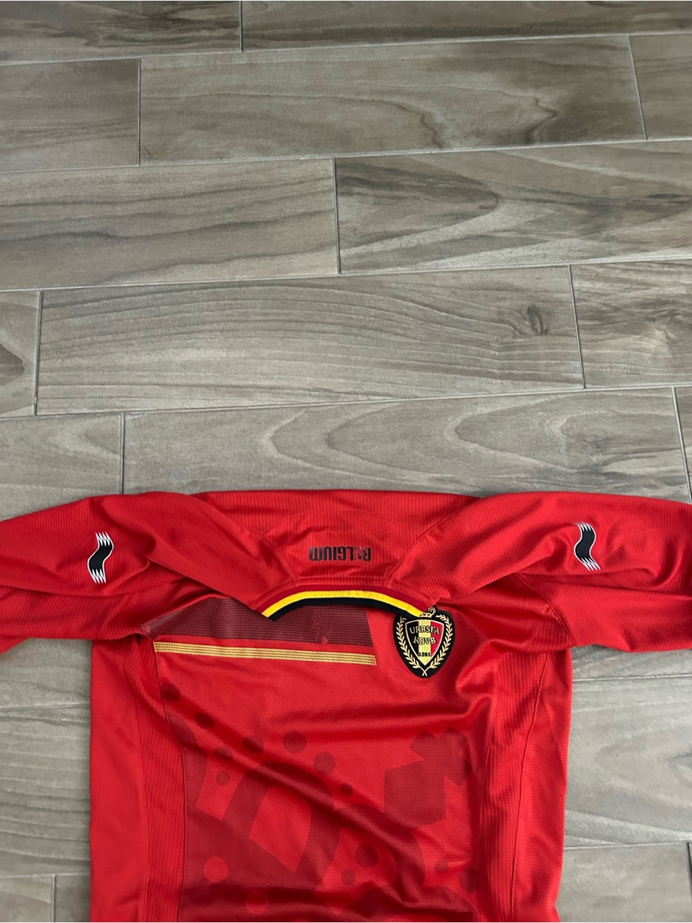 Burrda Sport Belgium National Team 2014 Home Jersey | Size M - Picture 5 of 7